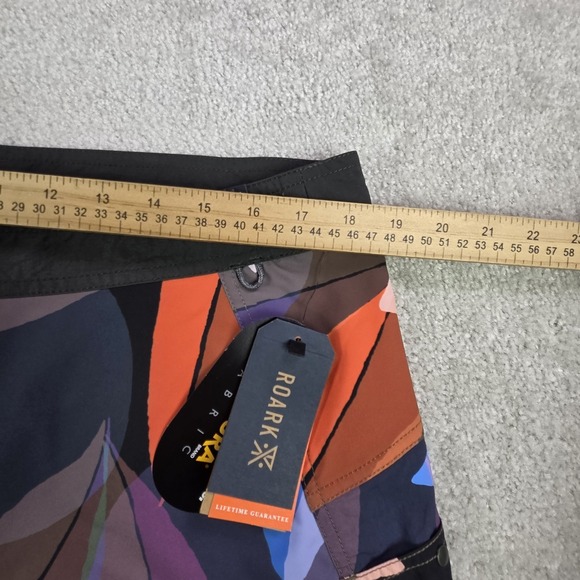 NWT Roark The Boatman Boardshorts‎ Mens Sz 36 Tropical Floral Beach Cruise - Picture 5 of 9